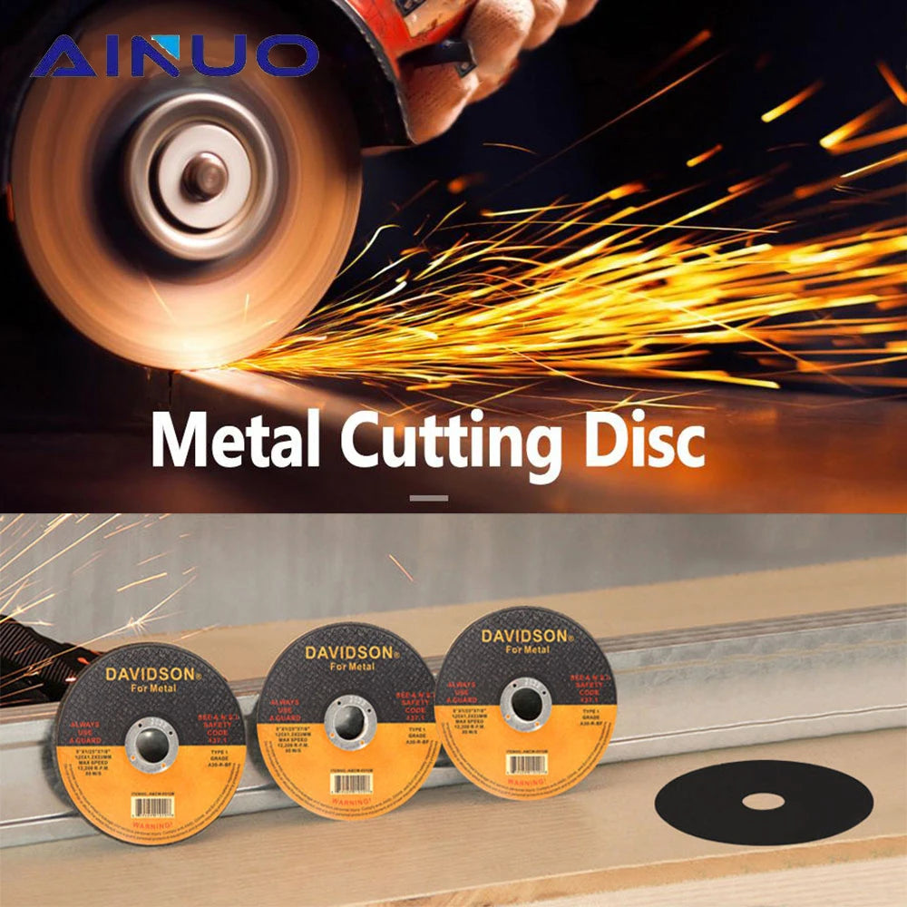 125mm Metal Cutting Disc 5" Fiber Cutter Reinforced Resin Circular Saw Blade  Angle Grinder Tools Grinding Wheel 1-50Pcs [PTO]