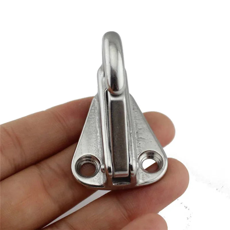 43mm Stainless Steel 316 Spring Fender Hook Snap Attach Rope Boat Sail Tug Ship Marine Hardware Boat accessories 10pcs [MRN]