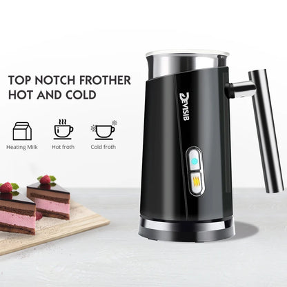 DEVISIB Automatic Milk Frother Electric Hot and Cold for Making Latte Cappuccino Coffee Frothing Foamer Kitchen Appliances 220V [HAP]