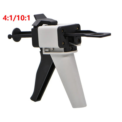 Dental Impression Mixing Dispensing Gun Universal Dispenser Gun 1:1/1:2 Silicon Rubber Dispenser Gun 10:1 Dentist Tools [DEN]