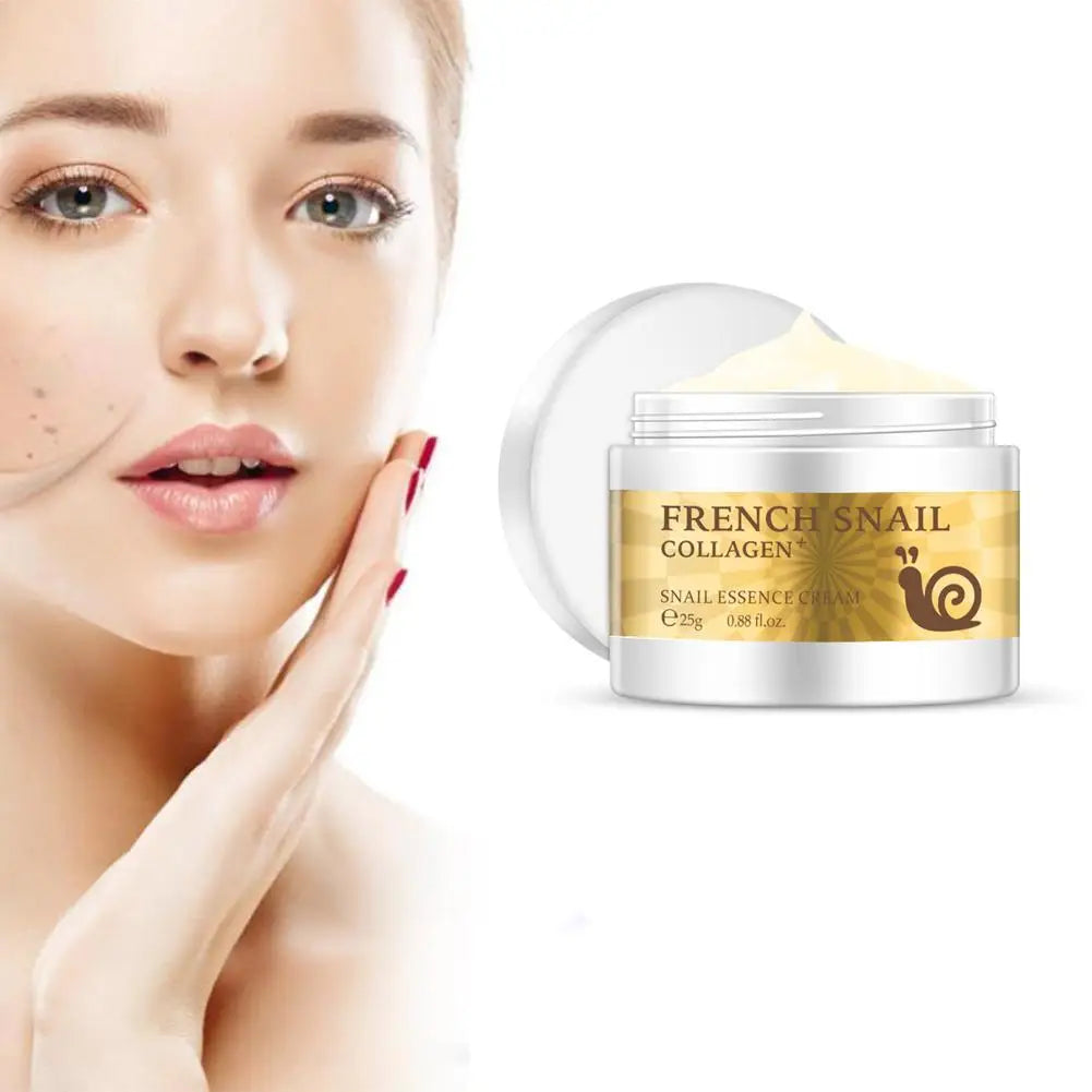 Snail Rejuvenating Face Cream Hyaluronic Acid Moisturizer Anti Aging Collagen Skin Care Health Nourishing Serum [SKC]