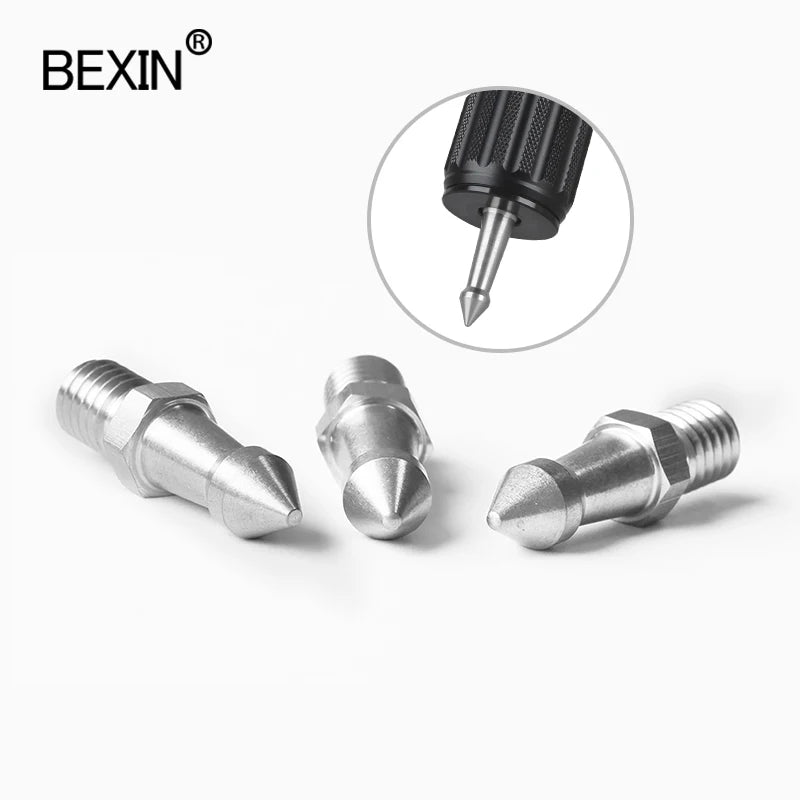 photography accessories 3/8 1/4 M8 inch camera tripod spikes Replacement Part foot screw for for Gitzo Benro Monopod Tripod [PHO]