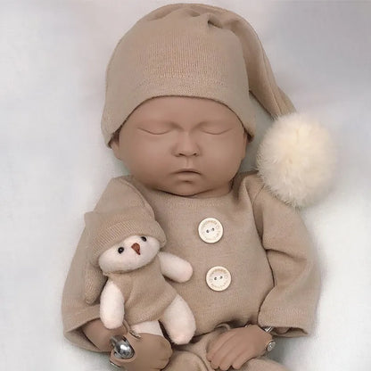 ❤️CYMMHCM Newborn Photography Props Cute Plush Ball Hat+Doll 2Pcs/set Infant Photo Accessories Studio Baby Shoot Cap Fotografia [PHO]