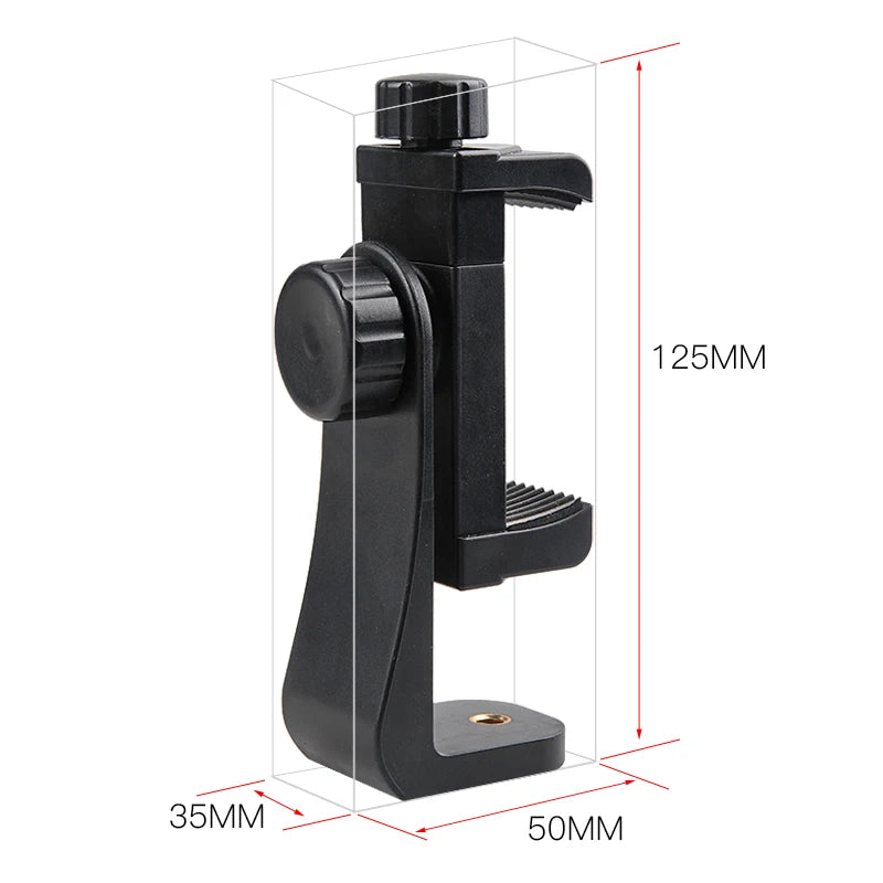 Tablet Stand Bracket Ring Light Ball Head Tripod Adapter Photography Camera Hot Shoe Phone Clip Replacement Parts Accessory [PHO]