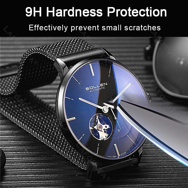 All Size Round Watches Tempered Glass Screen protector Diameter 32 34 35 36 38 39 40 42 41 mm Protective Film For Smart Watch [SWH]