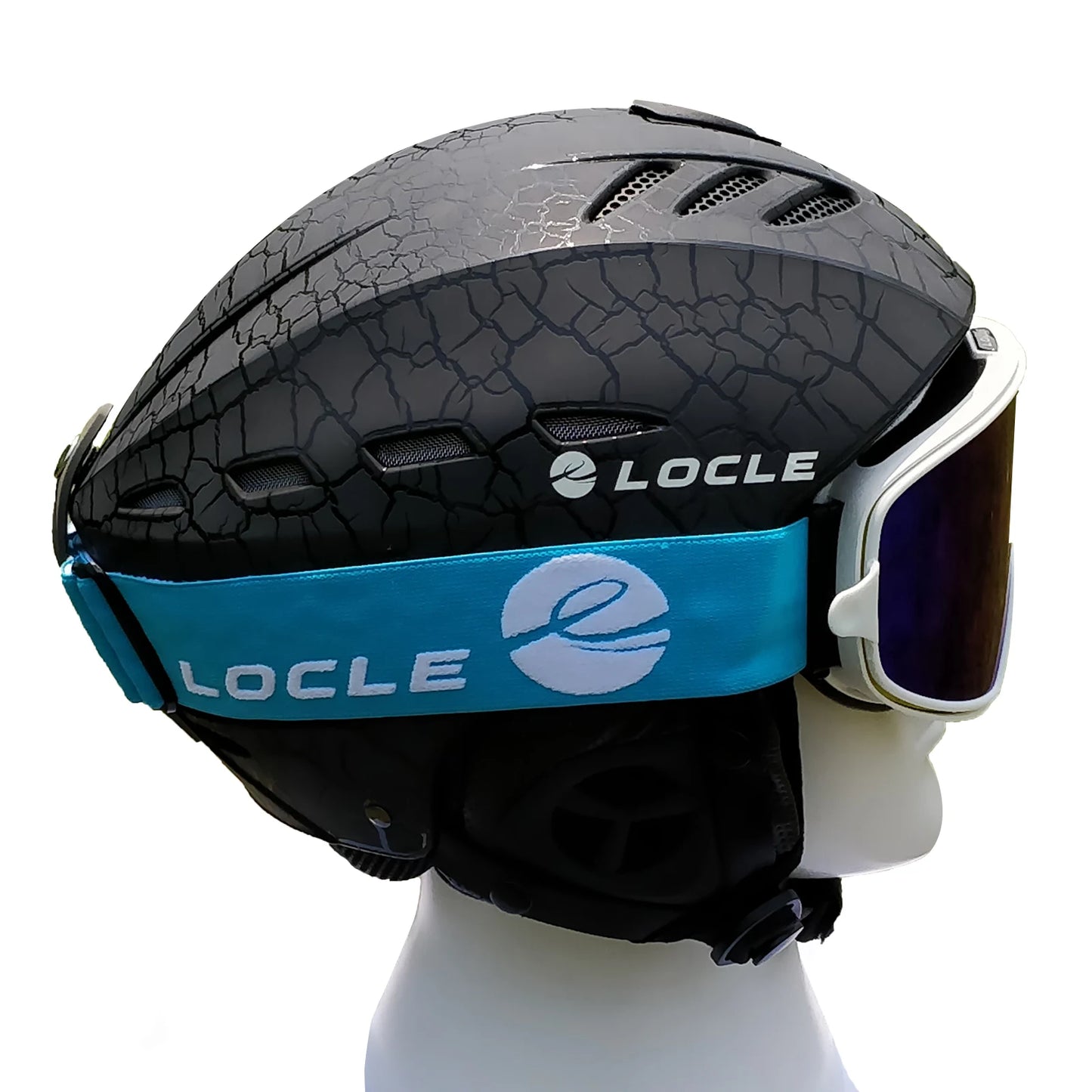 LOCLE Men or Women Ski Helmet Ultralight Skiing Helmet CE Certification ABS+EPS Snow Skateboard Ski Snowboard Helmet 52-61cm [SPT]