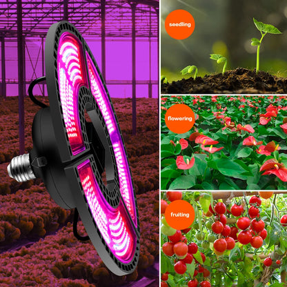 Indoor E27 Led 400W Grow Light Panel Full Spectrum Phyto Lamp For Flowers E26 Lamp For Plants Hydroponics Led Fitolamp Grow Tent [GAR]