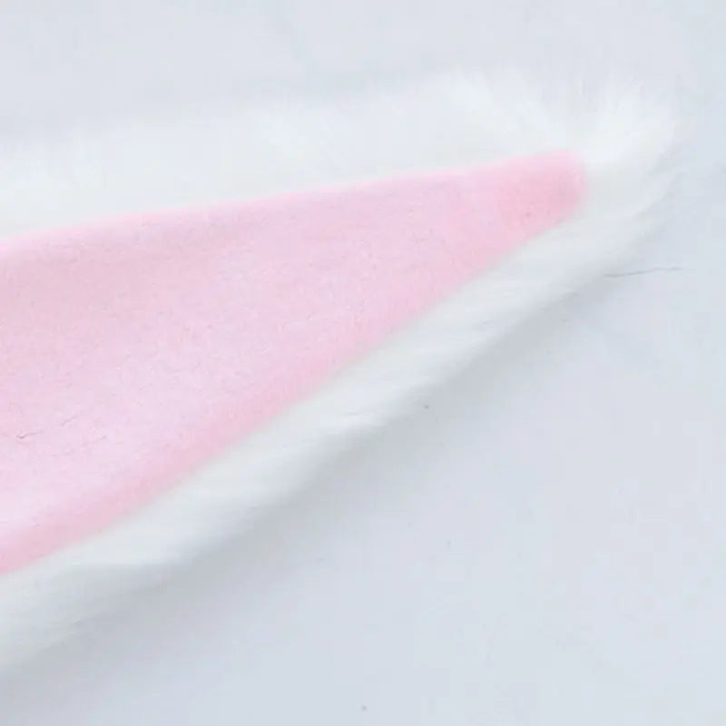 Female Girls Lolita Cosplay Headband Fluffy Plush Sweet Long Rabbit Bunny Ears Bandana Hair Hoop Cartoon Anime Headpiece [LOL]