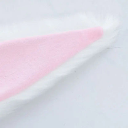 Female Girls Lolita Cosplay Headband Fluffy Plush Sweet Long Rabbit Bunny Ears Bandana Hair Hoop Cartoon Anime Headpiece [LOL]