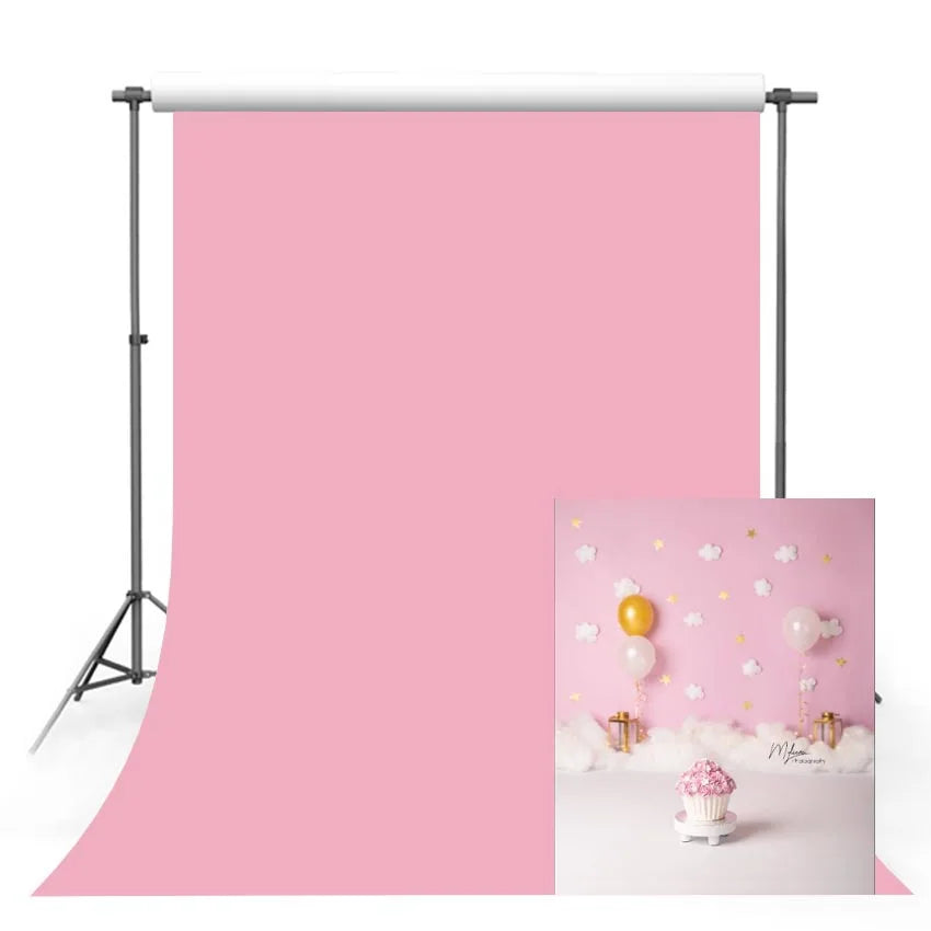 Mehofond Photography Backdrop Solid Pink Pure Color Background Portrait Photoshoot Photo Studio Backdrop Photocall Photo Prop [PHO]