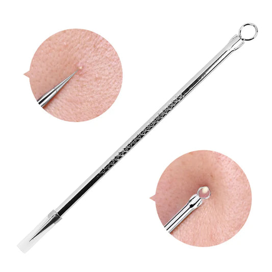 1 Pcs Blackhead Comedone Acne Pimple Blemish Extractor Remover Stainless Steel Needles Remove Tools Face Skin Care Pore Cleaner [SKC]