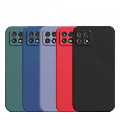 For Samsung Galaxy A22S 5G Case Samsung Galaxy A12 A22S A23 A33 A53 Cover Shockproof Liquid Silicone Phone Case Samsung A22S 5G [PHC]