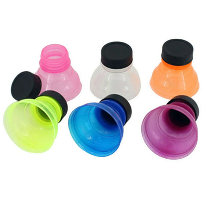 6pcs Reusable Plastic Beer Water Dispenser Lid Protector Caps Cover Bottle Top Soda Saver Can Cap Fashion Accessories [DSP]