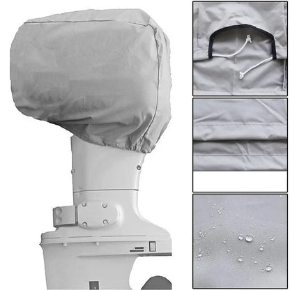 10HP/40HP/100HP/200HP Boat Yacht Outboard Motor Waterproof Protection Rain Cover Professional Marine Accessories cover [MRN]