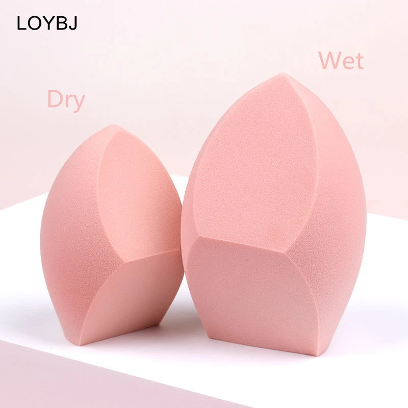 LOYBJ 1/2Pcs Big Size Makeup Sponge Foundation Cosmetic Puff Smooth Powder Concealer Beauty Spong Blender Cosmetic Make Up Puff [CSM]