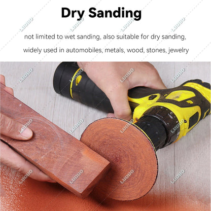 Round Wet Sanding Sheet Dry Polishing Sandpaper For Car Detailing Headlight Restoration Grinder Accessories Sanding Discs Paper [CAR] [DTL]