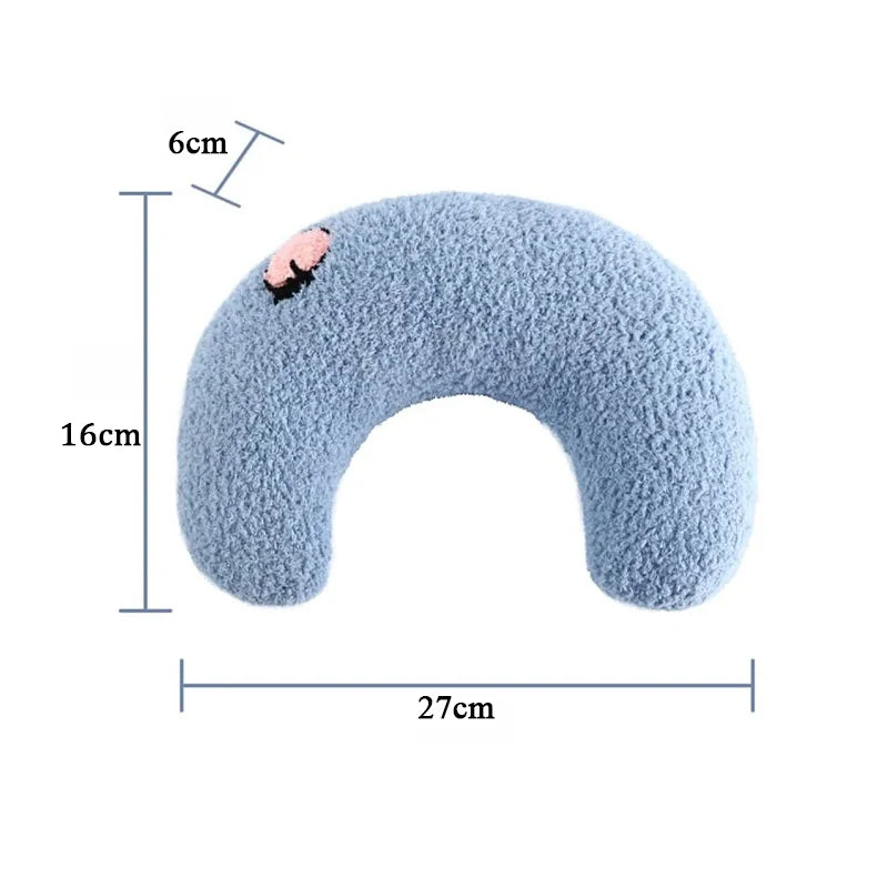 Pet Little Pillow Fashion Neck Protector Deep Sleep Puppy Kitten U-Shaped Pillow Dog Cat Headrest Sleeping Pillow Pet Supplies [PET]