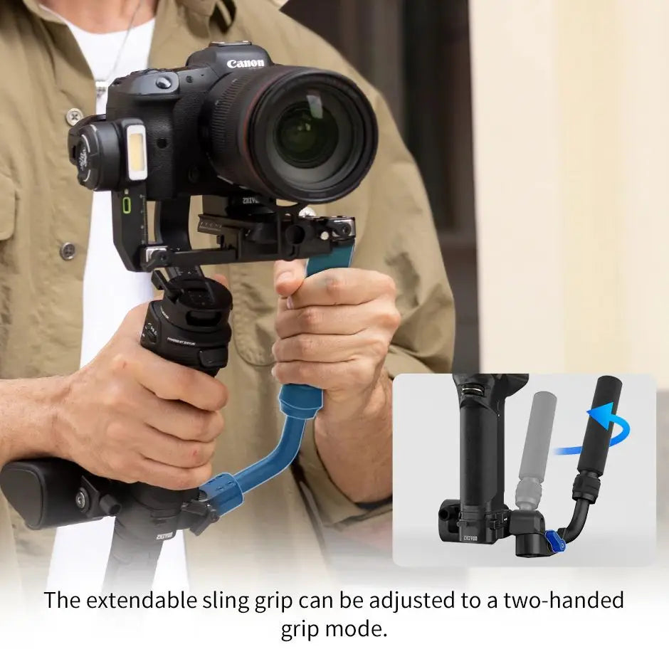 ZHIYUN Official Weebill 3S 3-Axis Camera Stabilizer Gimbal Handheld Bluetooth Control Fill Light for DSLR Mirrorless Cameras [PHO]