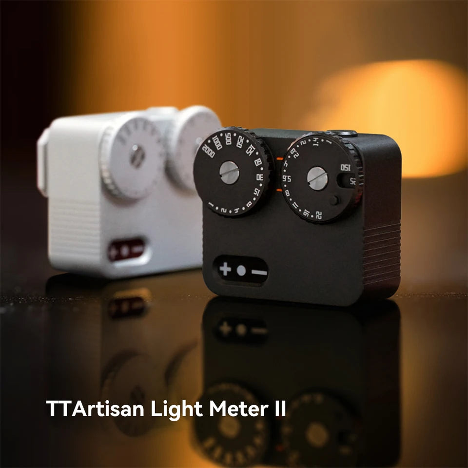 TTArtisan Light Meter II Cold Shoe Brass for DSLR Film Camera Light Meter 12 Shutter Speed Photography Accessories [PHO]