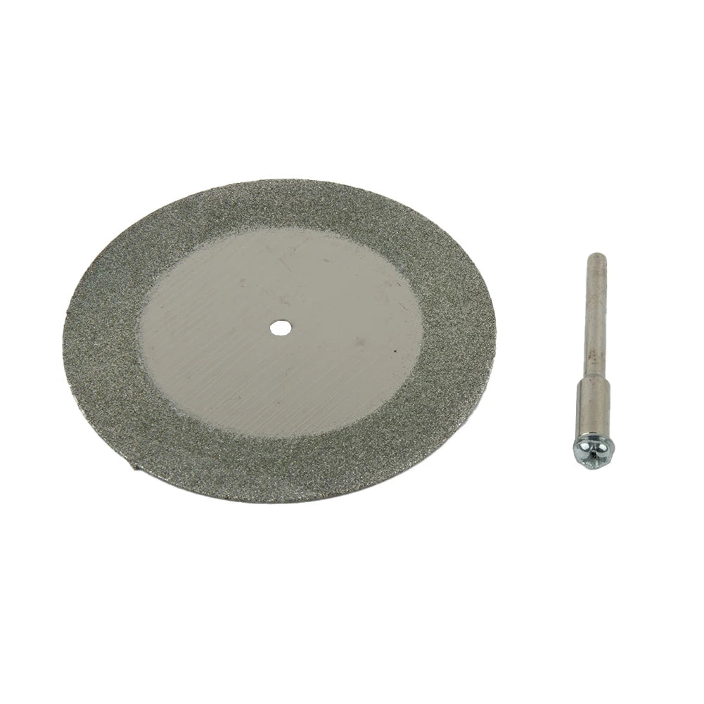 40/50/60mm Diamond Grinding Wheel Metal Cutting Disc Slice Abrasive Diamond Cutting For Dremel Rotary Tool With 1 Arbor Shaft [TPT]