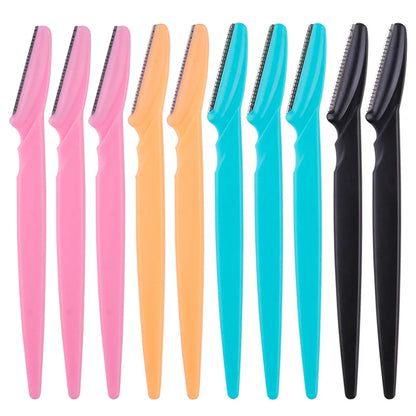 5/10/15Pcs Eyebrow Trimmer Makeup Tools Safe Eye Brow Razor Face Body Hair Removal Shaver Blades Woman Eyebrows Shaping Knife [HAI]