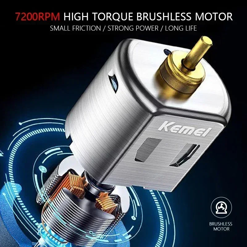 Kemei KM-2299 Hair Trimmer Machine Men's Haircut Machine Hair Clipper Professional Cutter Hair Cutting Machine Clipper [HAI]