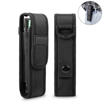 TZ20 Tactical Flashlight Molle Pouch Flashlight Holster Torch Pouch Cover Flashlight Case Belt Multitool Pouch Hunting Equipment [SPT]