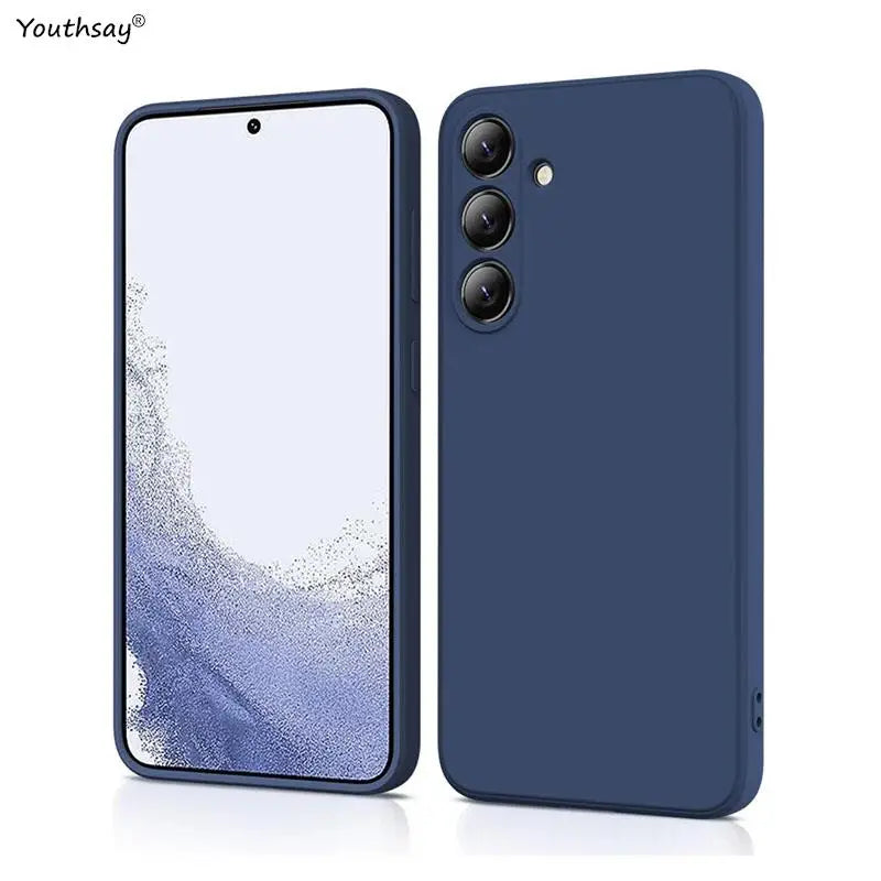 For Samsung Galaxy A24 Case Cover Samsung Galaxy A25 A15 A24 A34 A54 A14 Funda Coque Soft Liquid Silicone Phone Case Galaxy A24 [PHC]