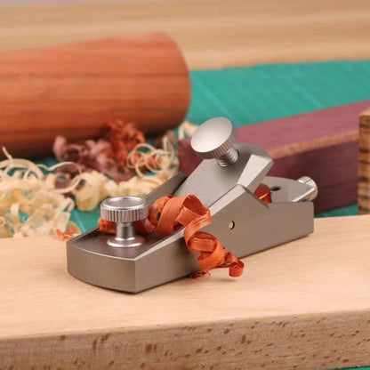 Woodworking Planer Aluminum alloy Mini Hand Planer European Flat Plane Bottom Edge Wood Trimming Plane DIY Carpenter Tools [HTO]