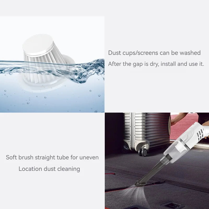 Xiaomi Mijia Wireless Vacuum Cleaner Mite Remover with UV Antibacterial Home Mite Remover for Mattresses Sofas Cleaner [VAC]