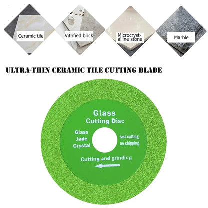 22.23mm Glass Cutting Disc 100 115 125mm Diamond Marble Saw Blade Jade Crystal Wine Bottles Grinding Cutting Grinding Disc Tool [TPT]