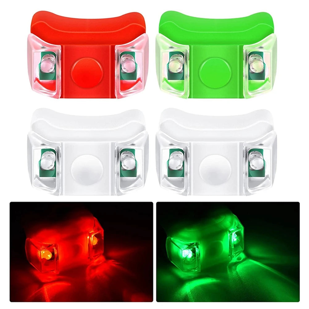 LED Boat Navigation Lights For Boat Yacht Motorboat Bike Hunting Night Marine Boat Lights Waterproof Yacht Signal Warning Ligh [MRN]