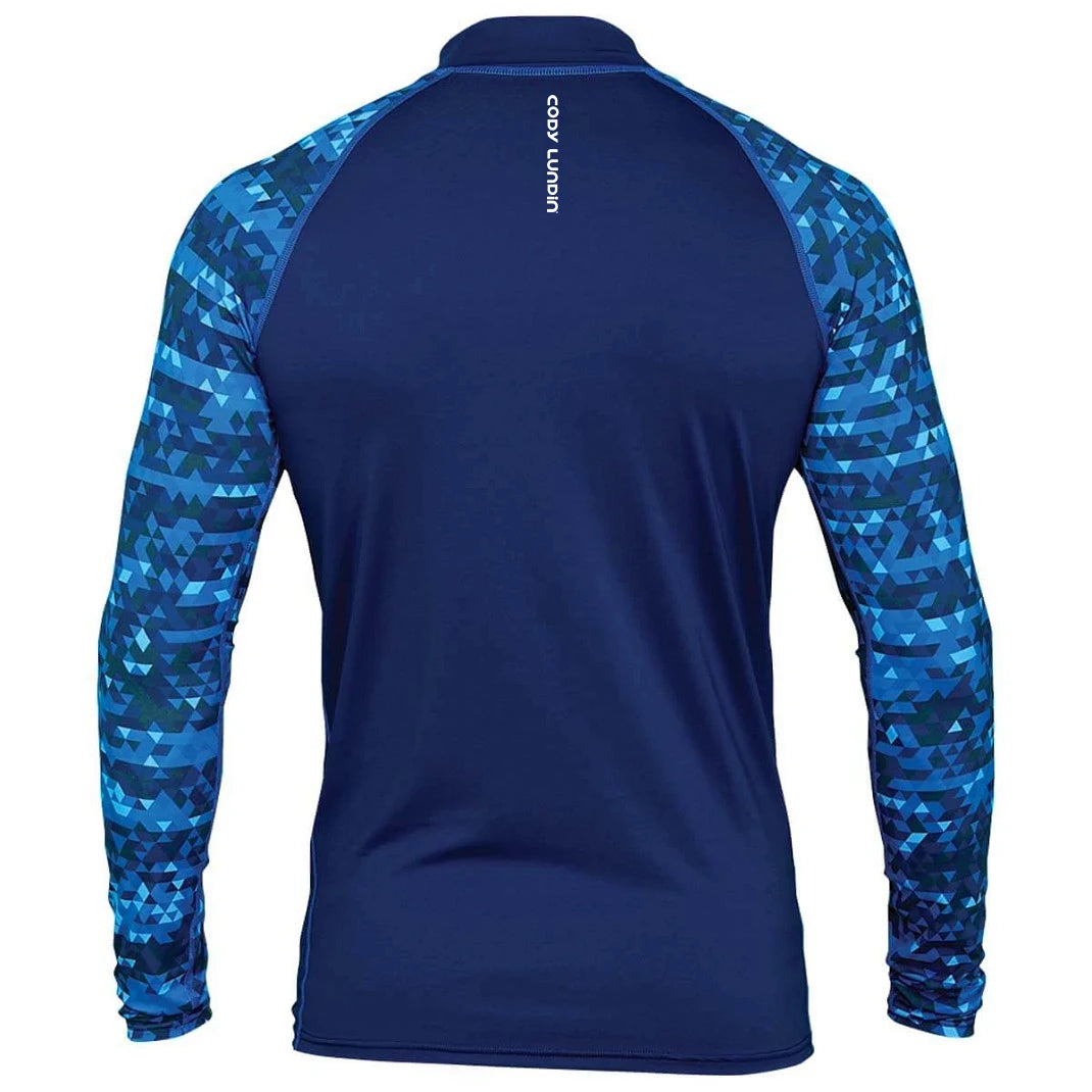 Cody Lundin Men's Long Sleeve Shirt UPF 50+ UV Protection Sunscreen Sweatshirt for Hiking Running Workout Swim Surf Rash Gaurd [MEN]