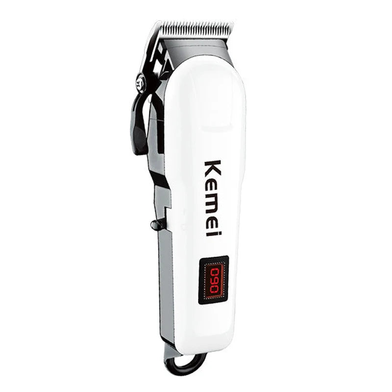 Professional hair clipper cordless hair trimmer beard for men electric hair cutting kit rechargeable haircut machine [HAP]