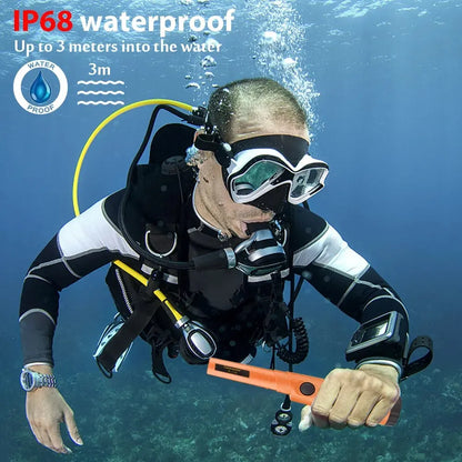 New High Quality Handheld Metal Detector Positioning Rod Detectors IP68 Waterproof Up to 3 Meters into the Water Pinpointing [MTL]