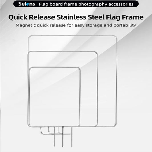 Selens Removable Video Studio Stainless steel Flag Panel Reflector Diffuser Photography Accessory Photo Studio Kits Flag Panel [PHO]