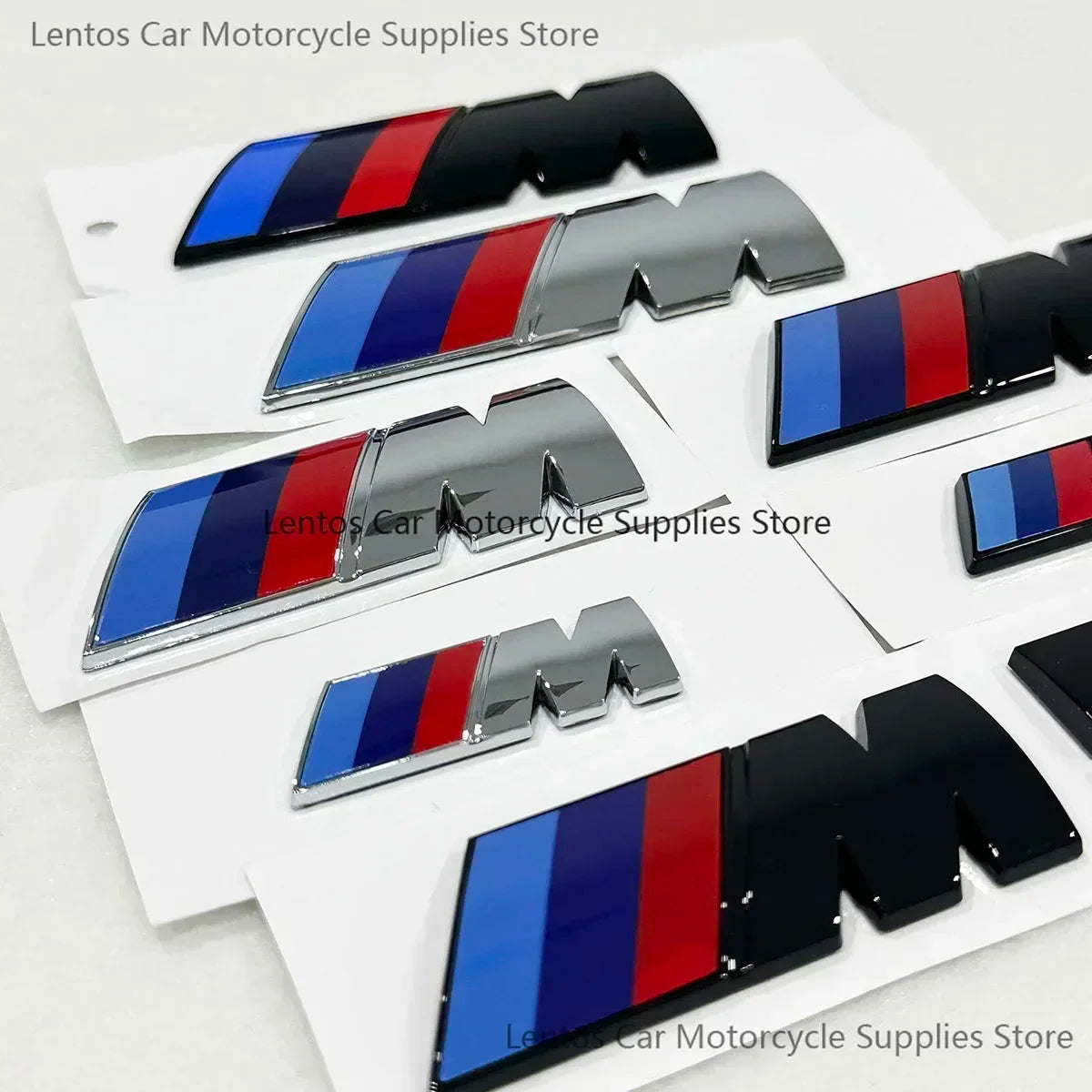 Bmw Car 3D ABS Trunk Letters Logo Badge Bmw Sticker NEW 5 Series 525li 530li 540i M Logo Car Displacement Sticker Decor [BDK]