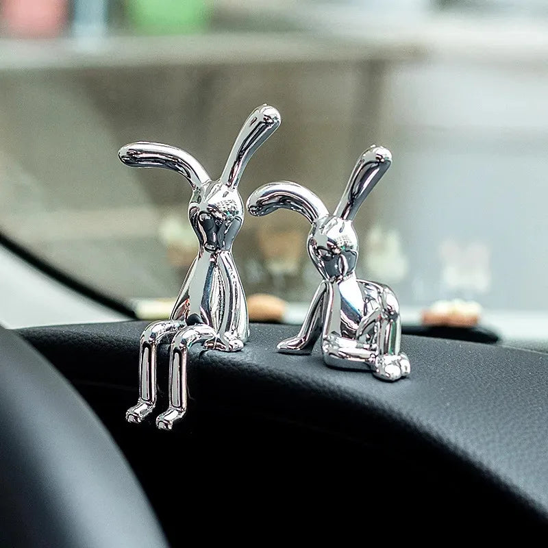 Cartoon animal  car interior  center console decoration personality room dining table desk decoration [CAR]