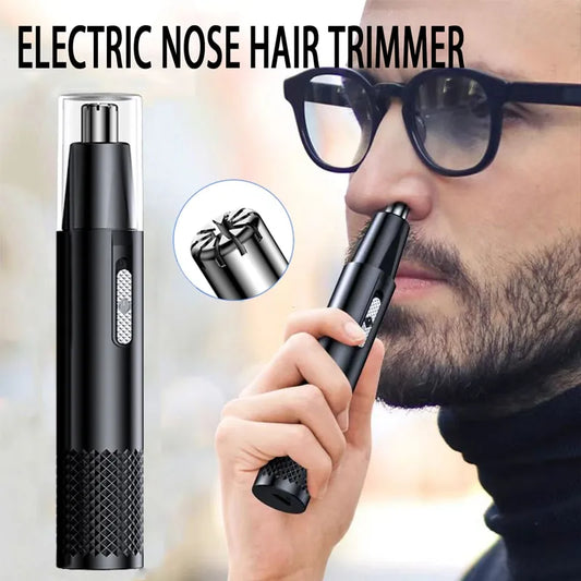 Nose Hair Trimmer USB Charging New High Quality Electric Portable Men Mini Nose Hair Trimmer [HAI]