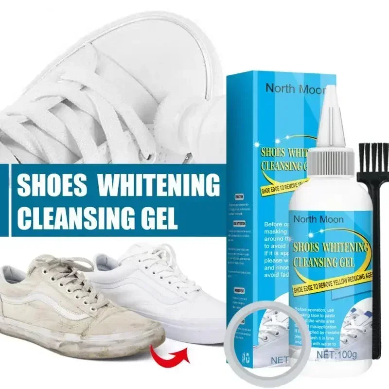 Shoes Cleaner Kit Removes Shoes Whitening Cleansing Gel Shoe Washing Machine Dirt And Yellow From Shoes Cleaning Foam Cleaner [SHO]