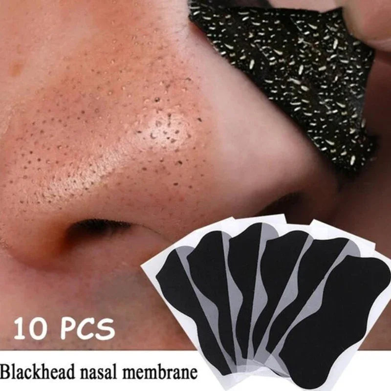 10/20/50PCS Nose Blackhead Remover Mask Deep Cleaning Skin Care Shrink Pore Acne Treatment Mask Nose Black dots Pore Clean Strip [SKC]