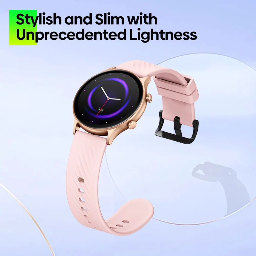 New Zeblaze Btalk 2 Lite Voice Calling Smart Watch Large 1.39 HD Display 24H Health Monitor 100 Workout Modes for Men [SWH]