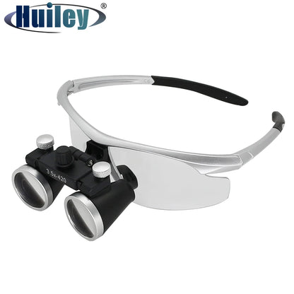 Dentistry Binocular Magnifier 2.5X 3.5X Ultra-lightweight Optical Loupes 320-420mm Magnifying Glass for Dental Surgery [DEN]