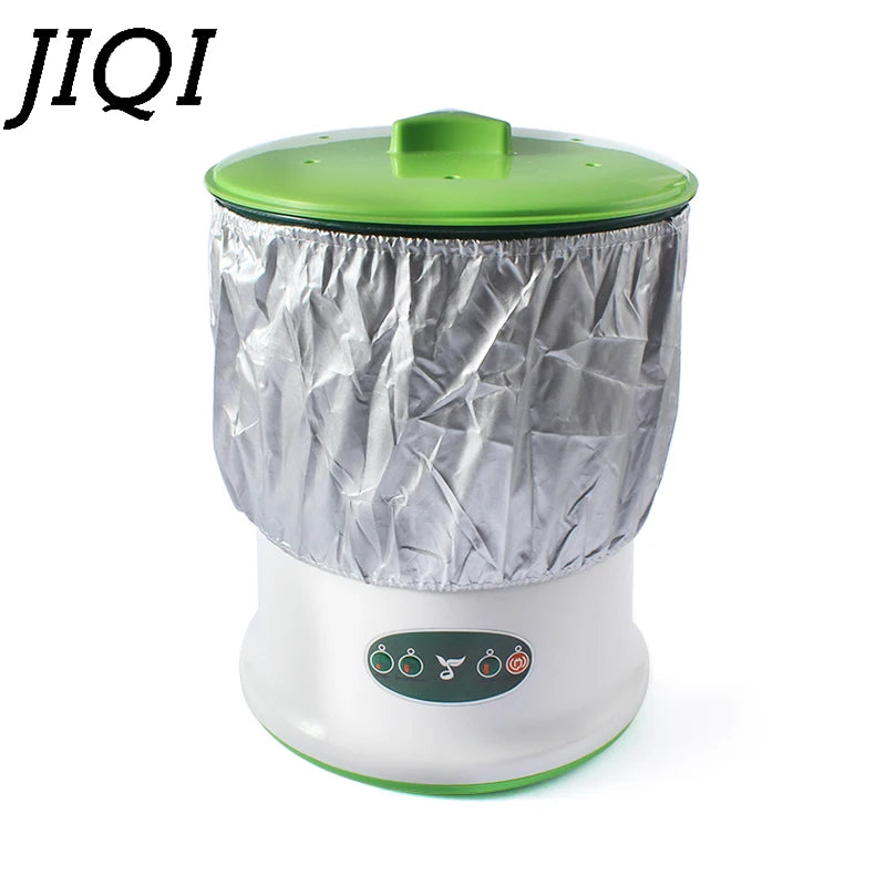 Digital Home DIY Bean Sprouts Maker Thermostat Green Seeds Growing Germinator Automatic Vegetable Seedling Growth Bucket Machine [HAP]