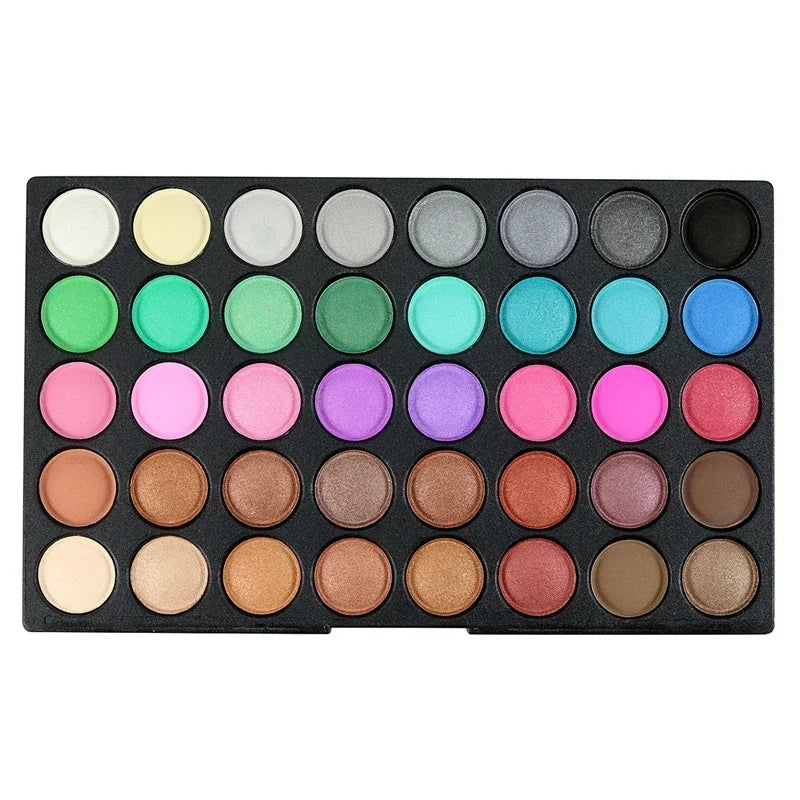 120 Colors Gliltter Eyeshadow Palette Matte Eye Shadow Pallete Shimmer Shine Nude Make Up Palette Set Kit Cosmetic Women [CSM]