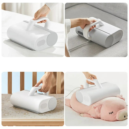 XIAOMI MIJIA Vacuum Mite Remover for Home Vacuum Cleaners 12000PA Cyclone Suction Brush Bed Quilt UV Sterilization Disinfection [VAC]