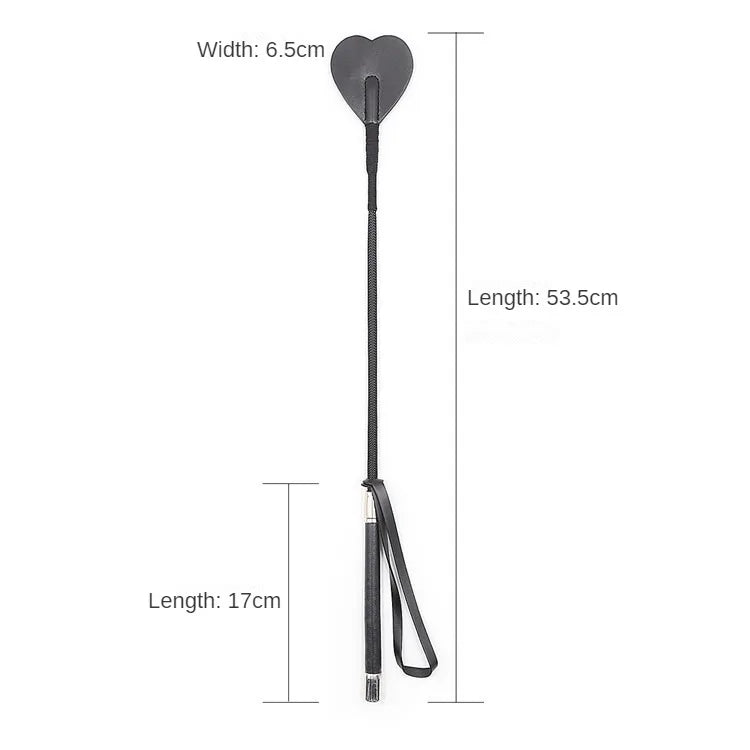 Leather Cosplay Bondage Whip Crop Spanking Horse Riding Flogger Flapper Cane BDSM Sex Toys For Couples [ADL]