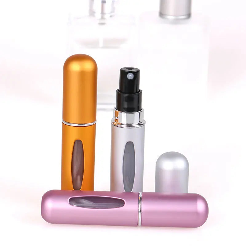 Refillable Mini Perfume Bottle Portable Cosmetic Bottle Spray Bottle Atomizer Spray Container Travel Refillable Bottles 5ml 8ml [CSM]