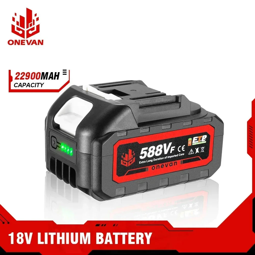 22900MAH 588Vf Rechargeable Battery For Makita 18V Battery Cordless Brushless Electric Power Tool Battery [BAT]