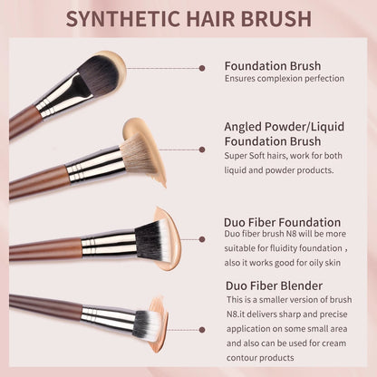 OVW 1pcs TAPERED HIGHLIGHTER Perfect Professional Individual Face Brush Cosmetic Makeup Brush Blush Powder Setting Base [CSM]